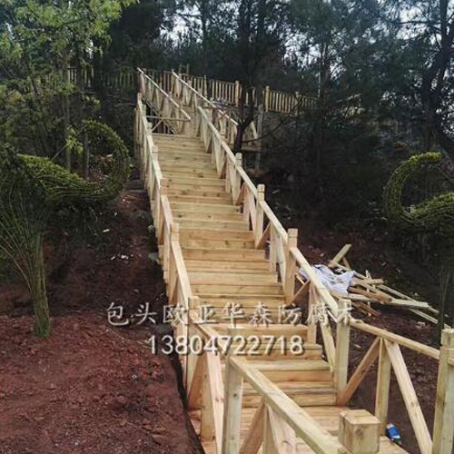 防腐木棧道定制 防腐木棧道定制