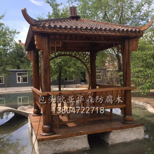 包頭防腐木涼亭 包頭防腐木涼亭